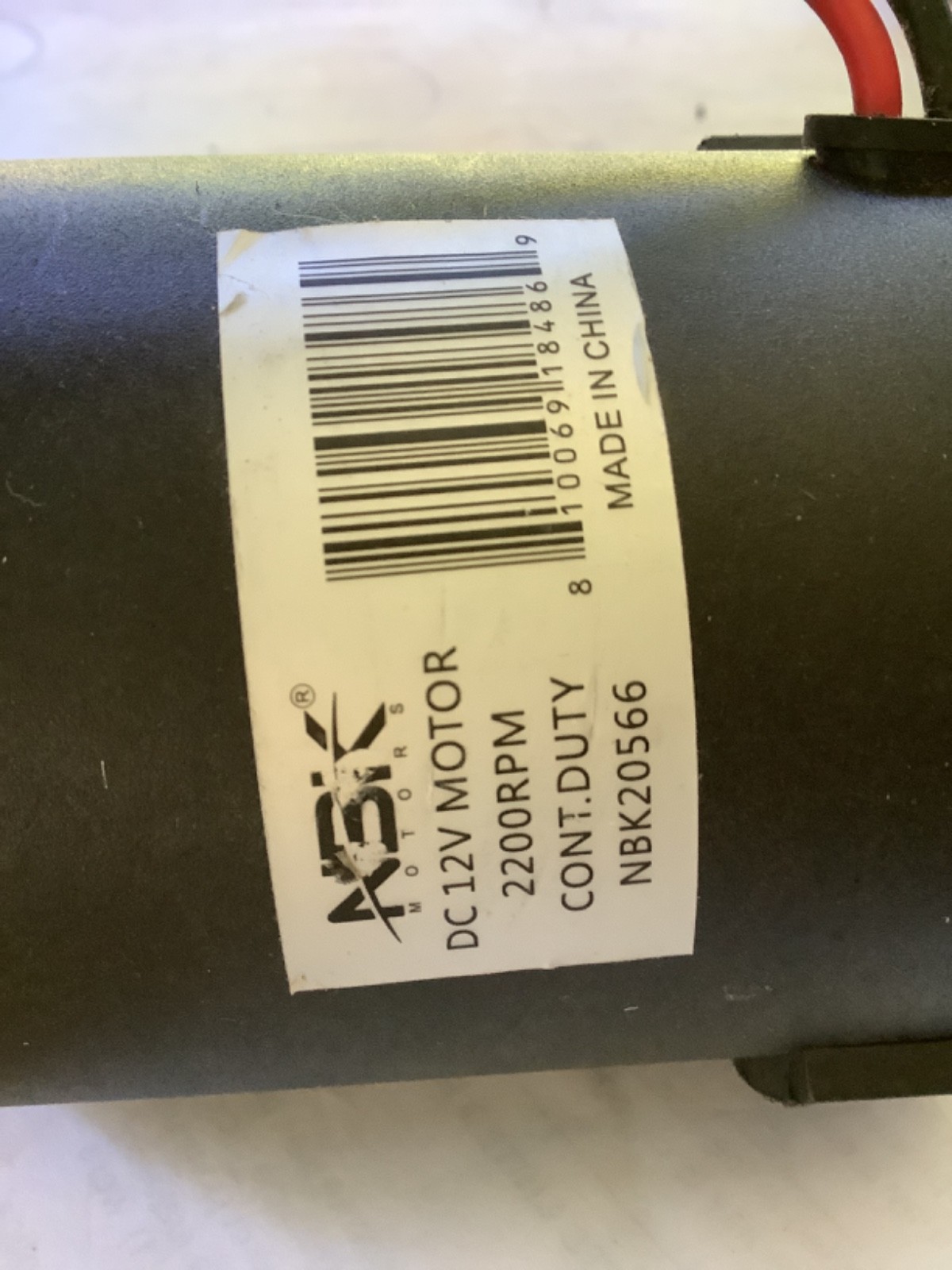 Suburban Furnace Blower Motor 12V NBK20566 as-new works excellent!