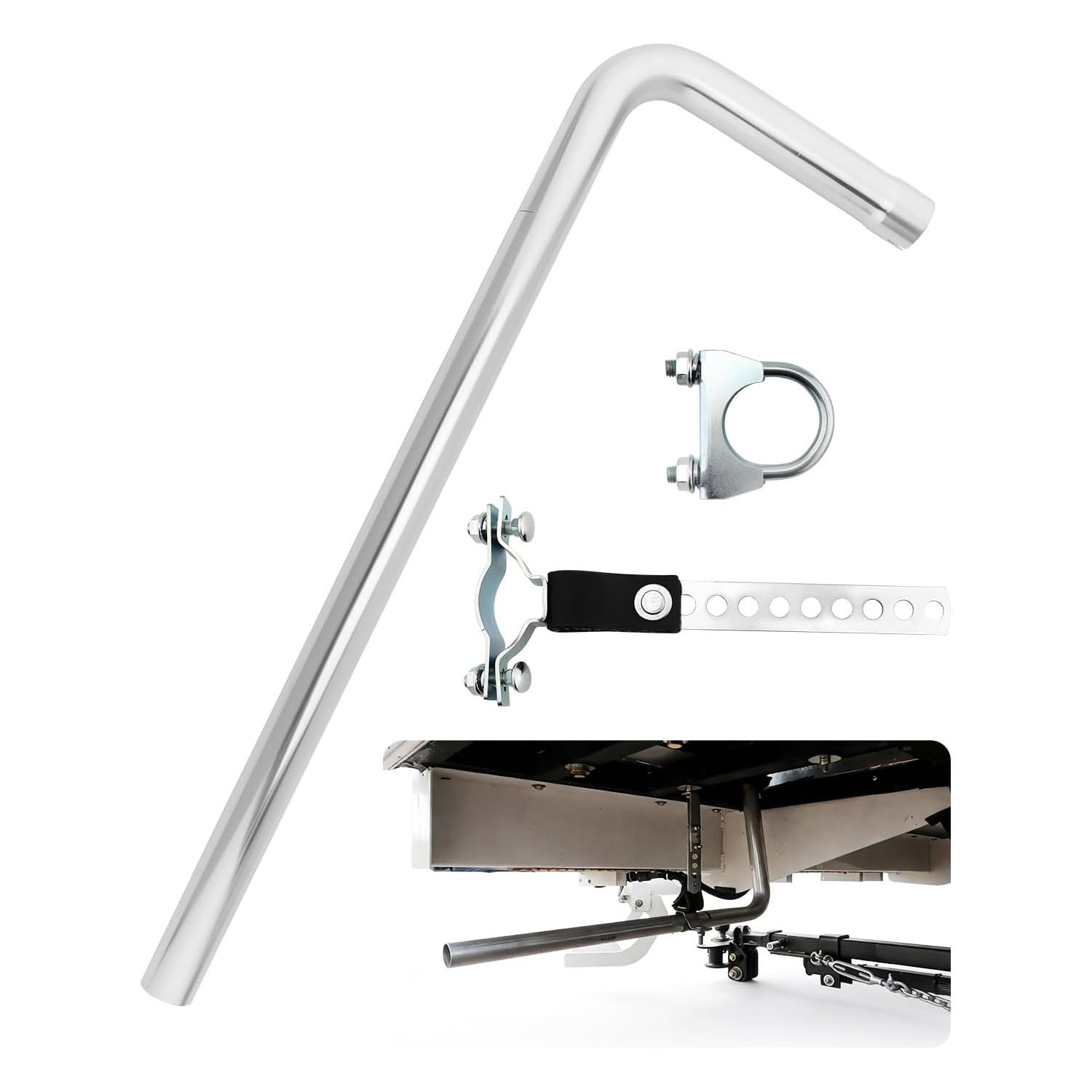 155-3481-02 RV Tail Pipe Generator Exhaust For Cummins Onan RV QG 5500 6500 7000