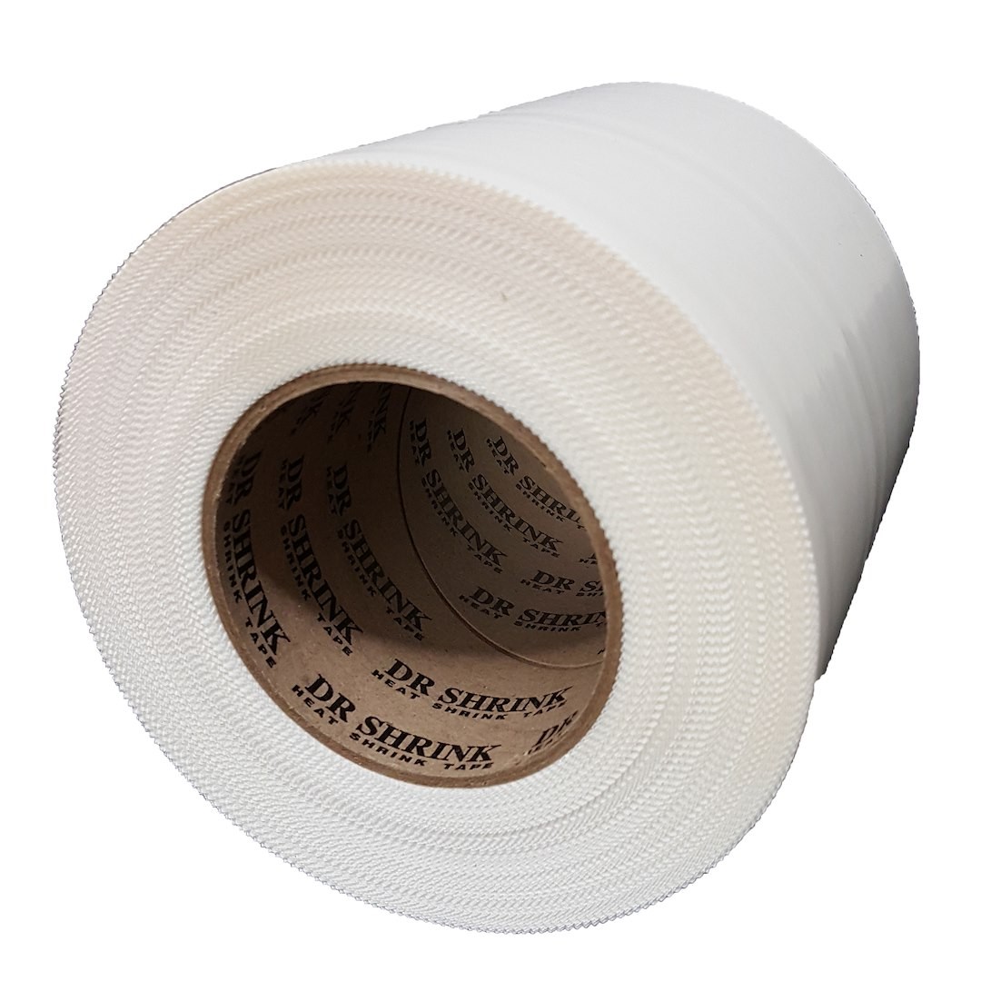 Heat Shrink Tape 6in x 180ft Pinked Edge | Sealing Patch Repair Tape Wrap Film