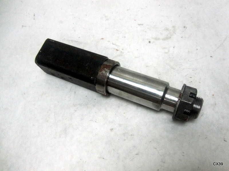 NO PIN 8.25″ Trailer Spindle for 2,500lbs Hubs #84 Axle Weld On 1-1/2″ Square