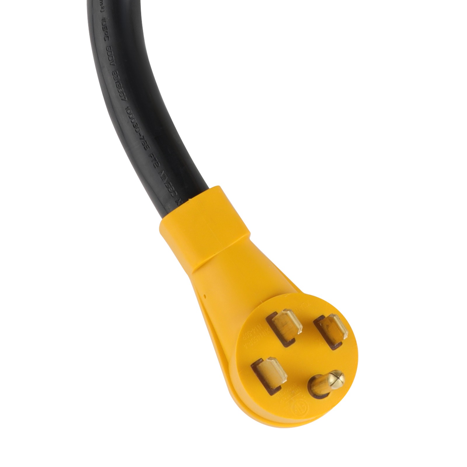 NEMA 14-50P to 2* 14-50R RV Adapter Power Cord 50 Amp Y Splitter RV EV Charging