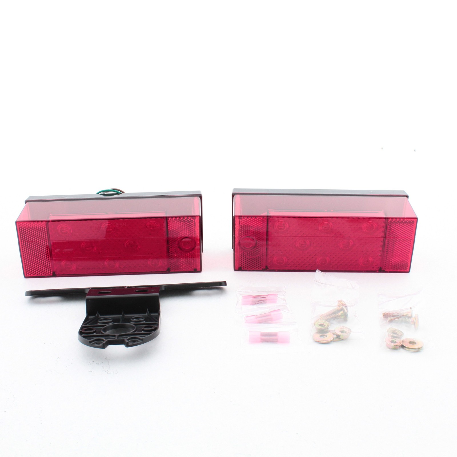 Pair Peterson V947 Piranha LED Rear Trailer Light Kit Over 80″ Wide