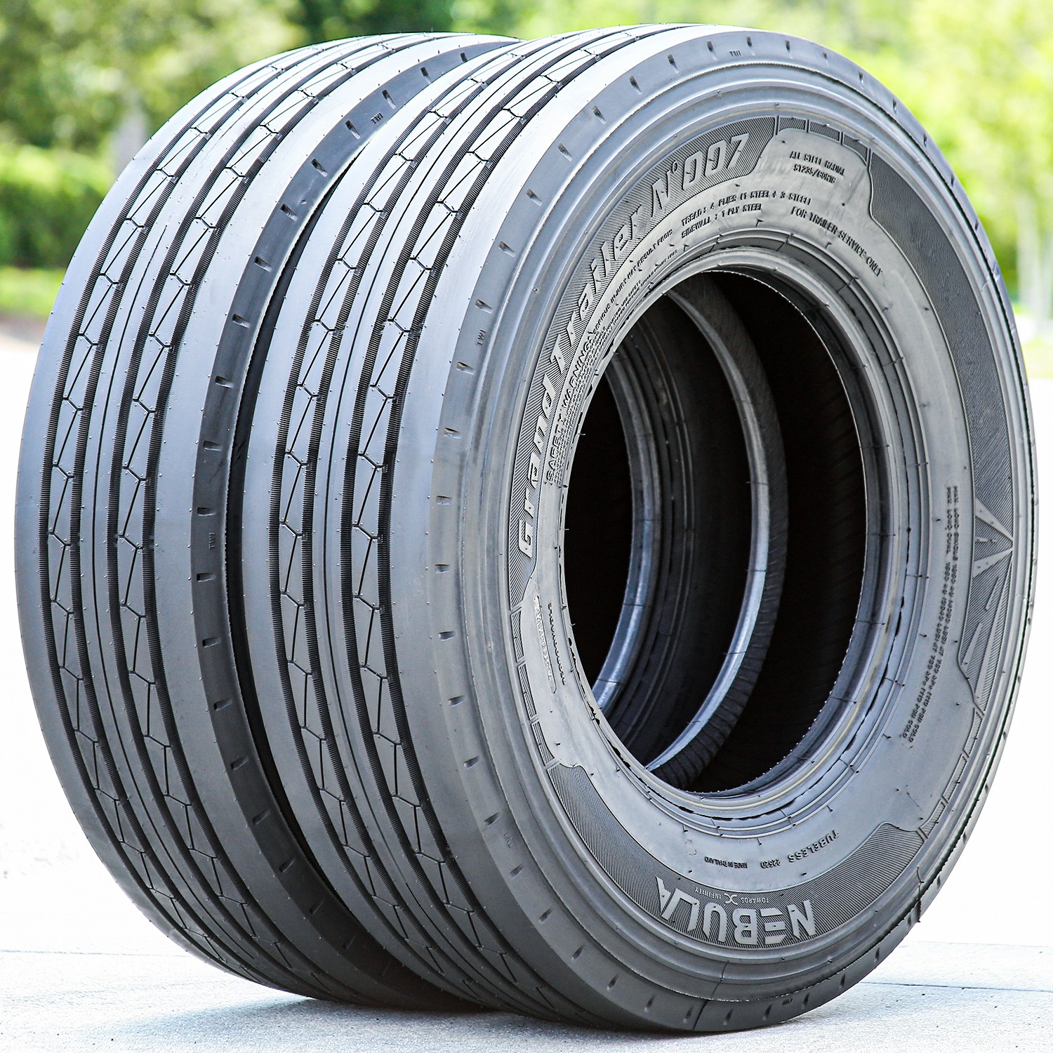 6 Tires Nebula Grand Trailer-N’ 007 All Steel ST 235/85R16 Load H 16 Ply Trailer