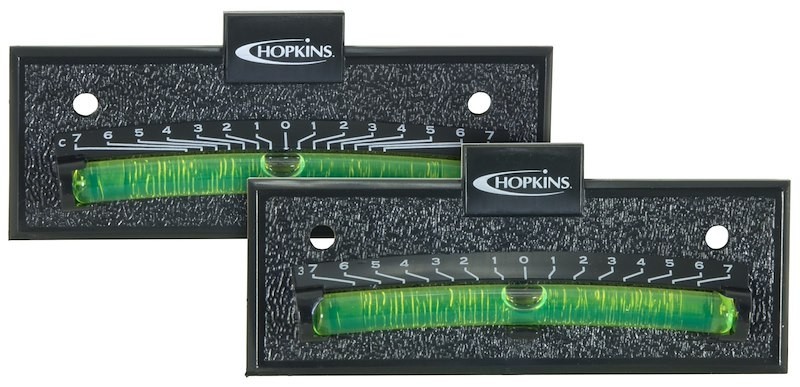 Hopkins 08525 Trailer Levels 2 Pack Stick On or Screw On Bubble Level Indicator