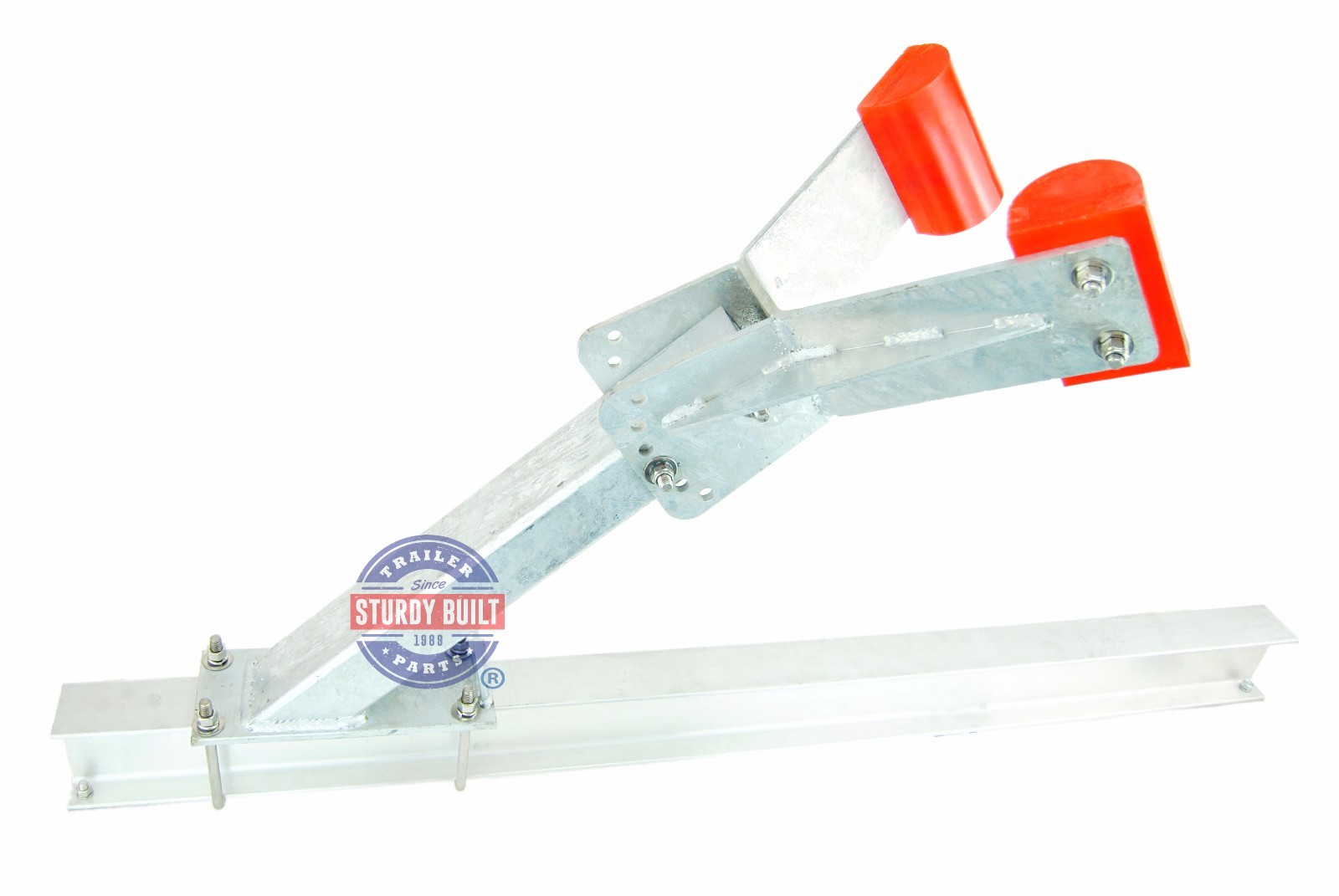 Boat Trailer Poly Bow Rest Catcher Stop Assembly for Adjustable Galvanized Post