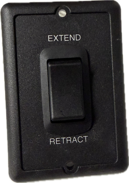 Sigma Switches SP0169-15-A0382-488S Single Black Extend/Retract 260 Series