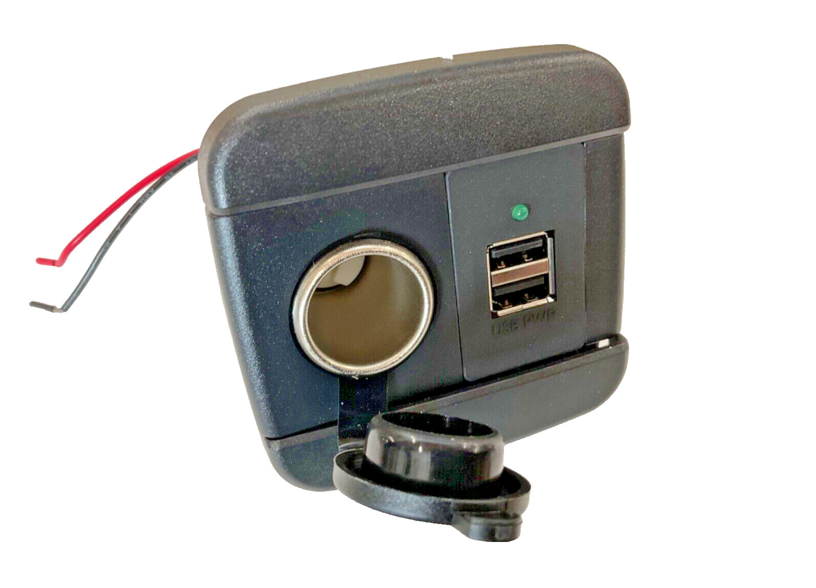 RV Dual USB Charging Port and DC12V Power Socket Charging Port