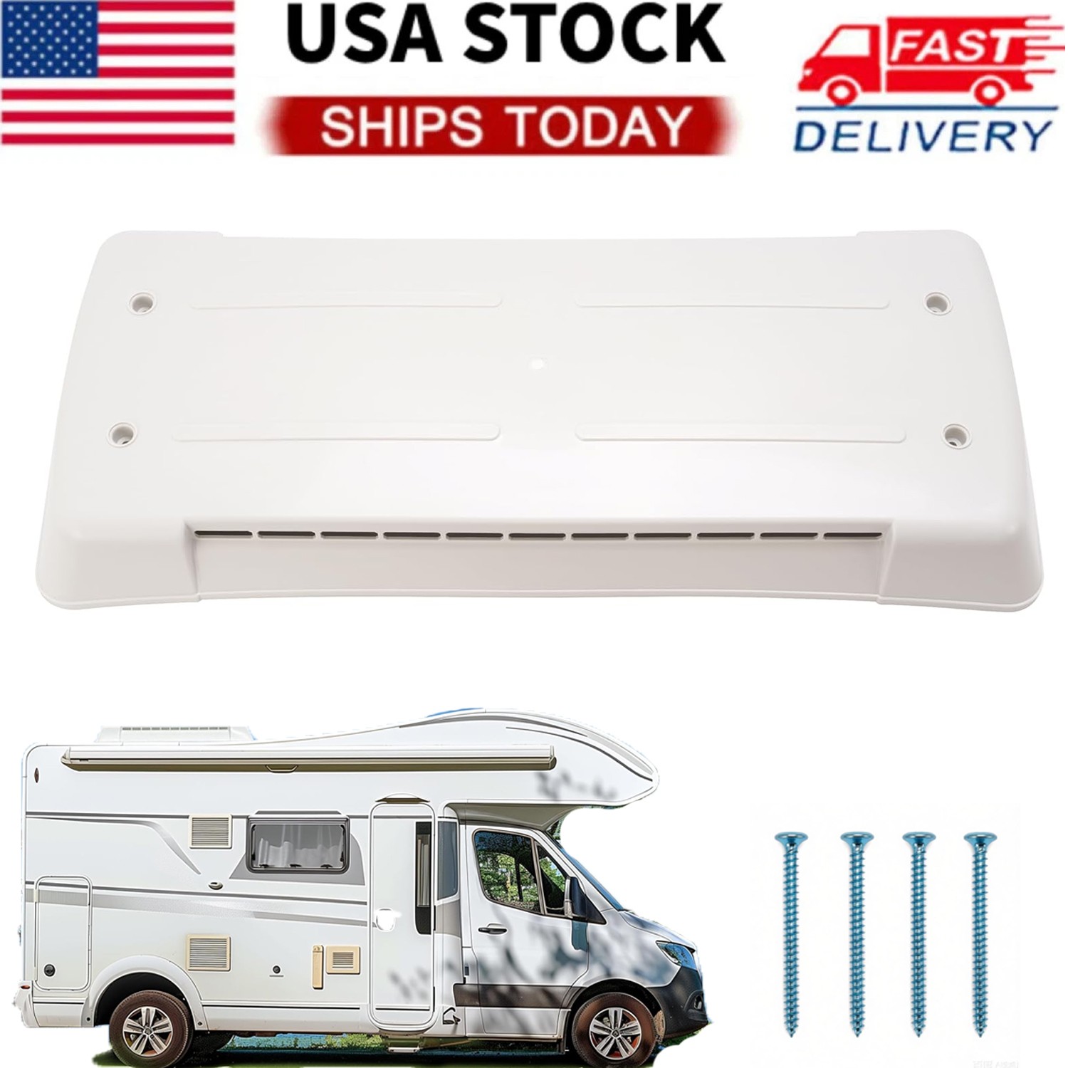 RV Camper Top Roof Refrigerator Vent Cover For Dometic Refrigerator Vent #65528