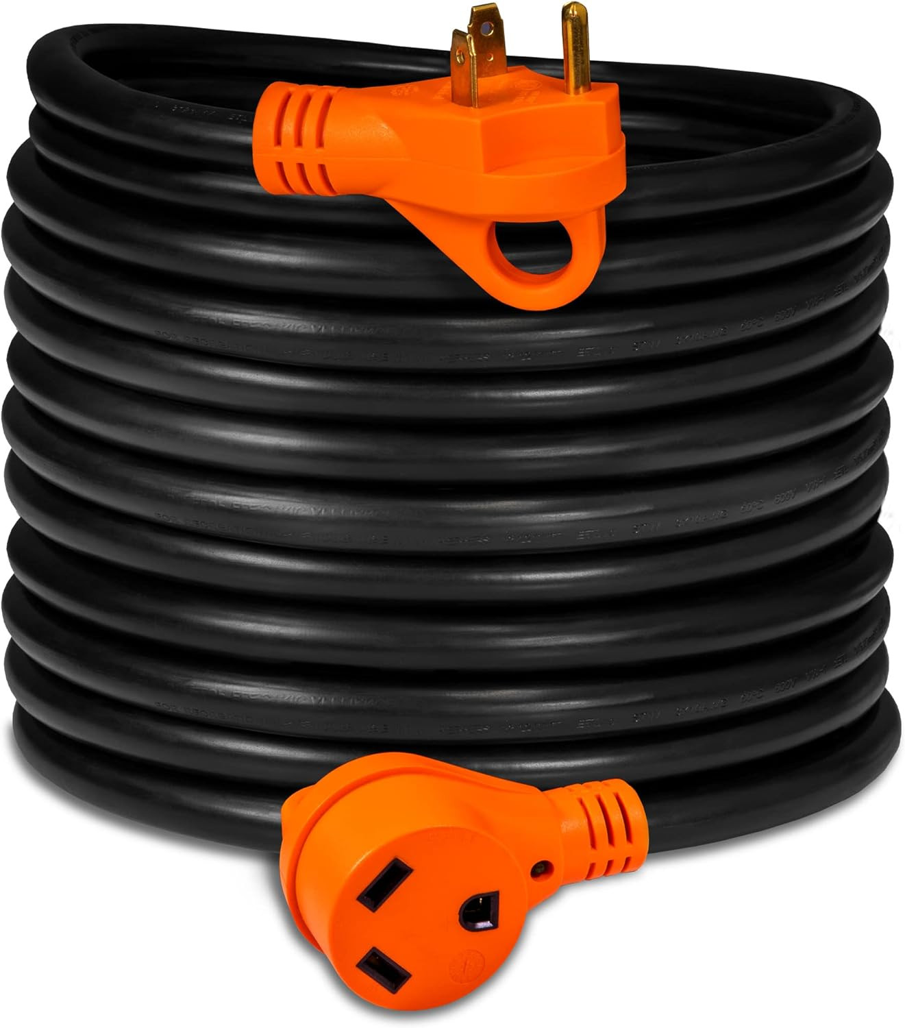 GOGREE 30 Amp 30/50 Feet RV Extension Cord Camper Power Cord ETL Listed USA