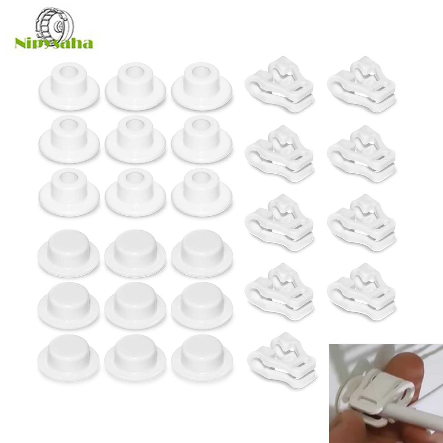 3316450.901 Wire Shelf Clip Kit for Dometic RV Refrigerator 6/7/8/9/13.5 Cu. Ft.