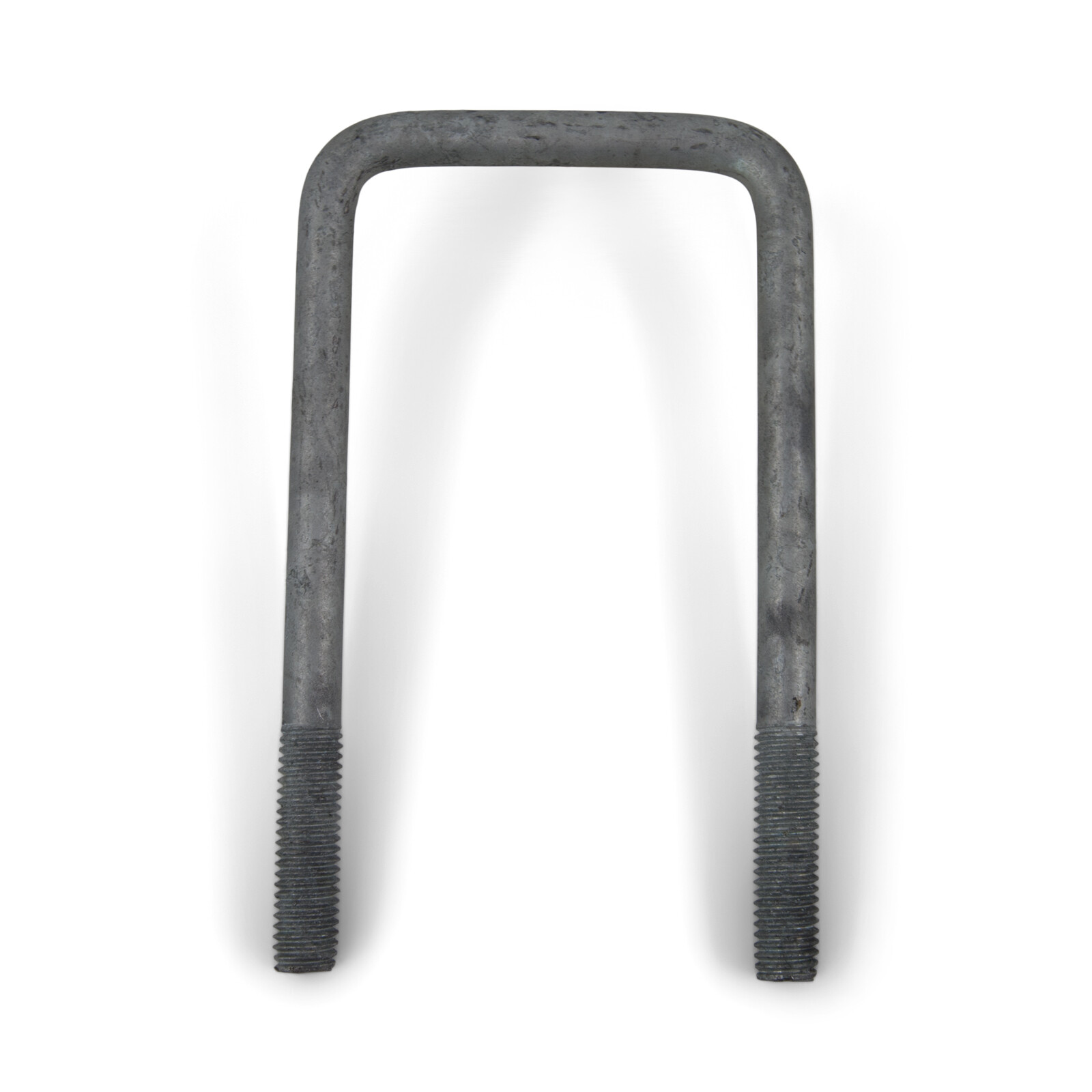 (1) Boat Trailer U-Bolt Galvanized Square 1/2 Inch x 3 Inch x 7 3/4 Inch