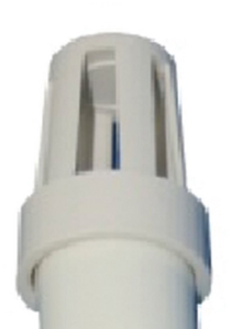 T-H Marine Overflow Drain Tube with Screen | 90 Vinyl PVC Baitwell & Livewell Ac