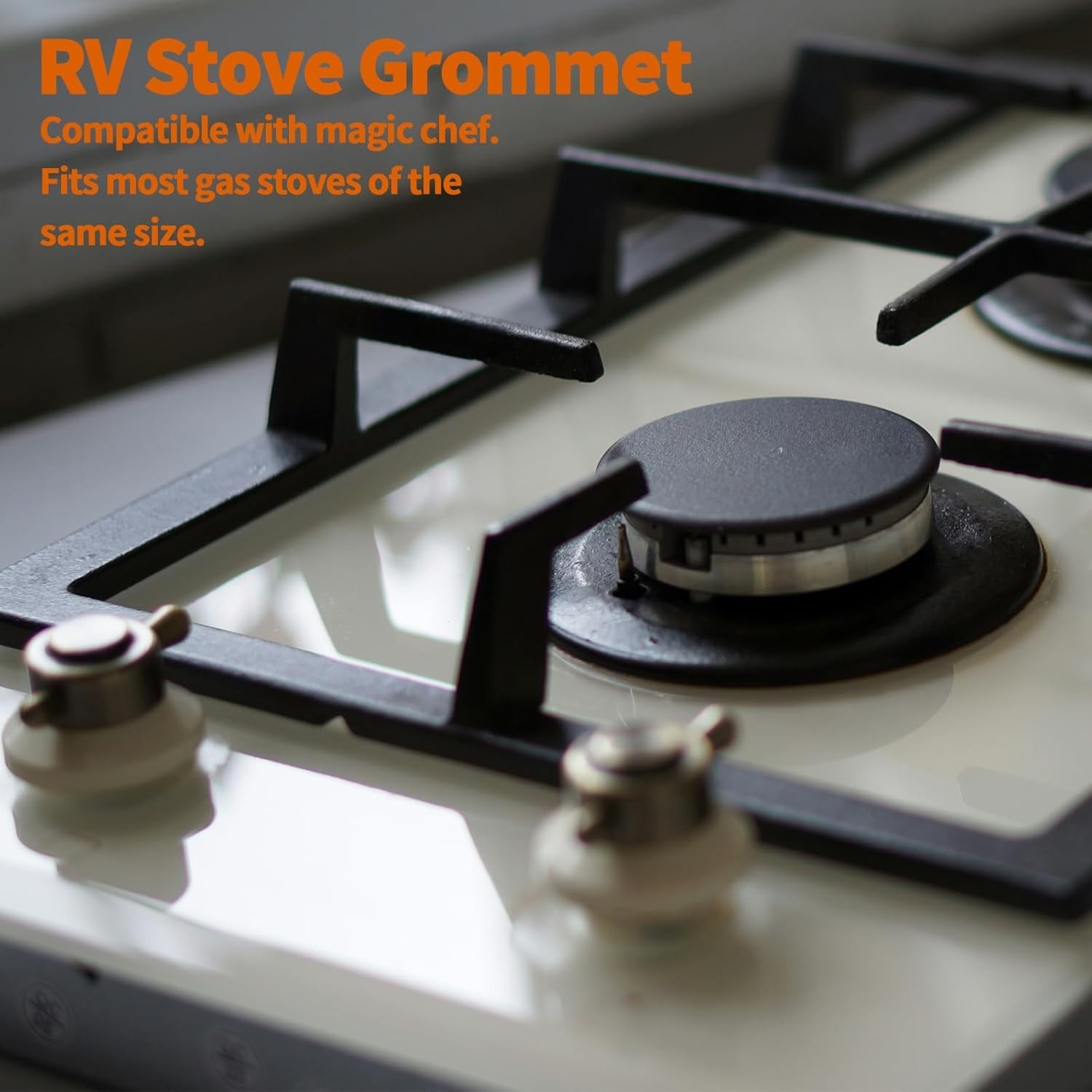 6 PCS RV Stove Top Grommets for Magic Chef & Atwood Stoves – Rubber Kit