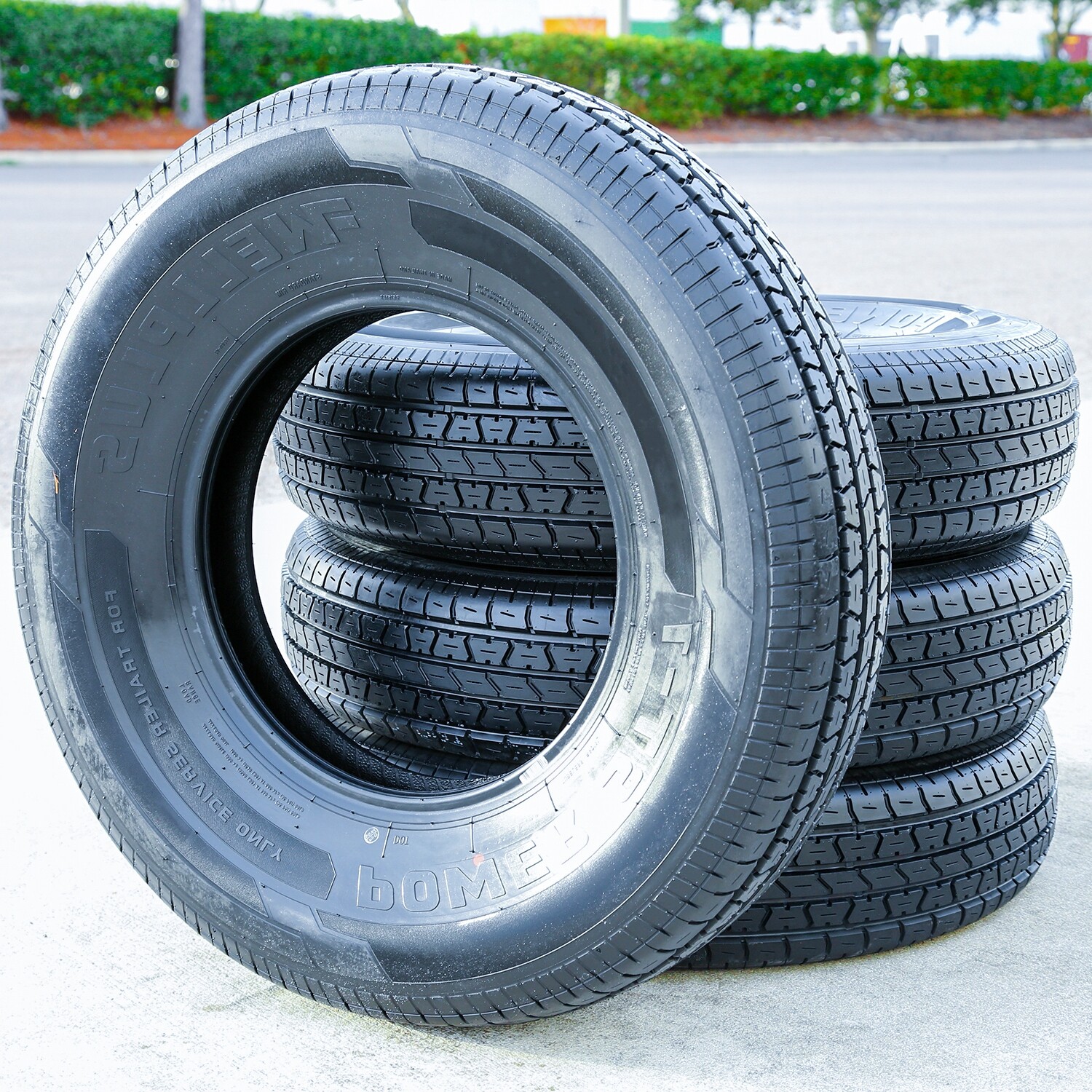 4 Tires ST 205/75R15 WellPlus Power ST-1 Semi-Steel Trailer Load C 6 Ply