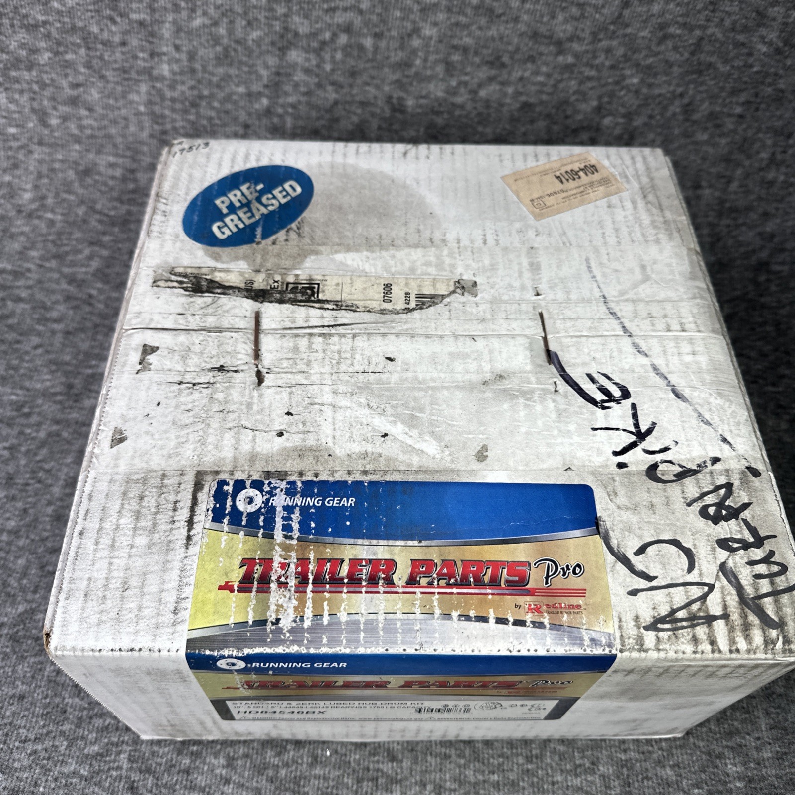 Trailer Parts Pro™ Complete Pre-Greased Hub-Drum Kit HD84546BX SEALED
