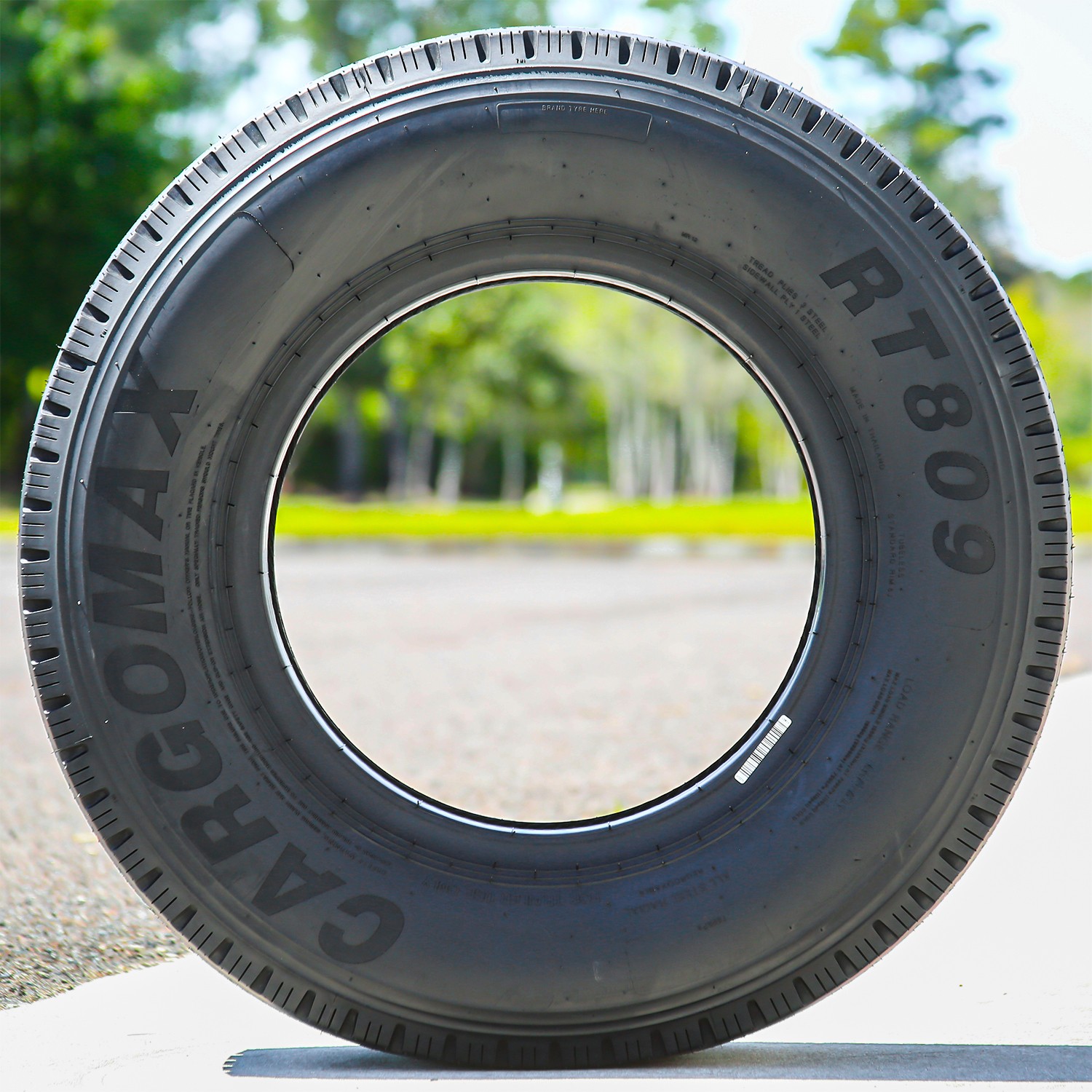 5 Tires Cargo Max RT809 All Steel ST 235/80R16 H 16 Ply (DT) Trailer
