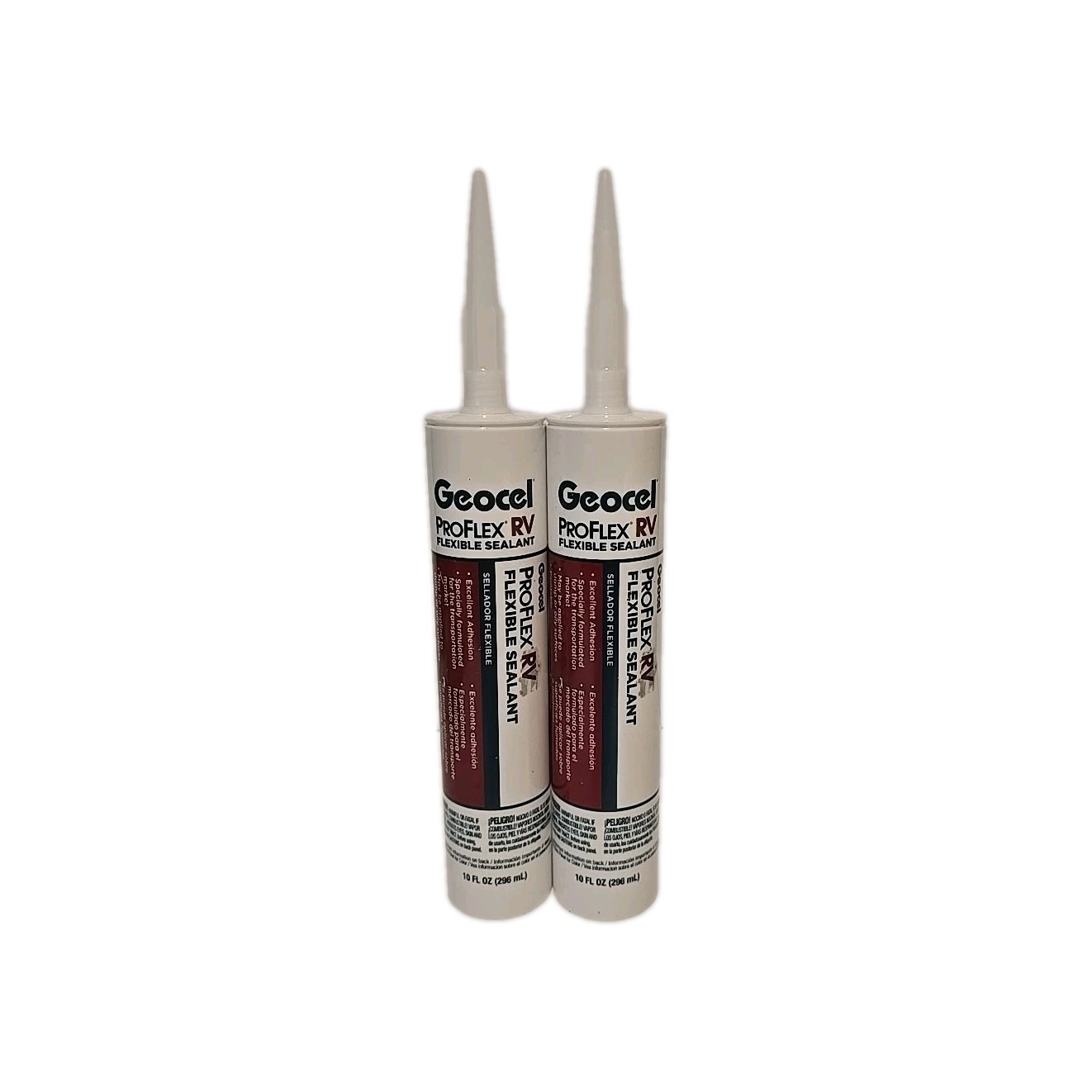 Geocel GC28928 Pro Flex® RV flexible sealant, crystal clear “Lot of 2”