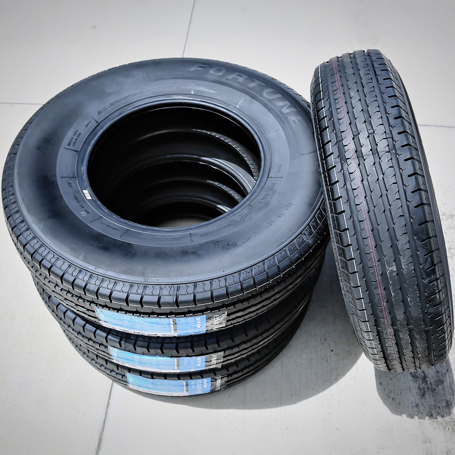 2 Tires ST 175/80R13 Fortune ST01 Steel Belted Trailer Load D 8 Ply