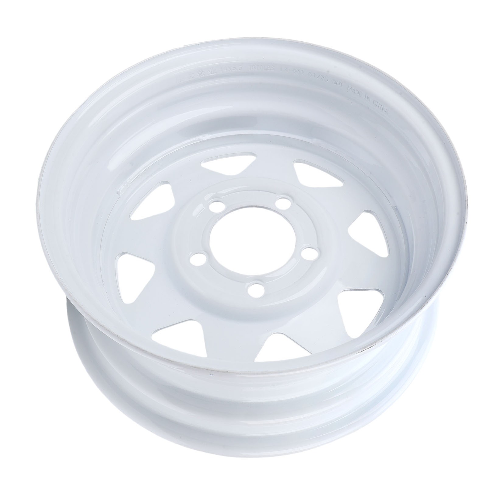 High Strength Steel Trailer Wheel Rim For Utility Cargo Boat Trailer