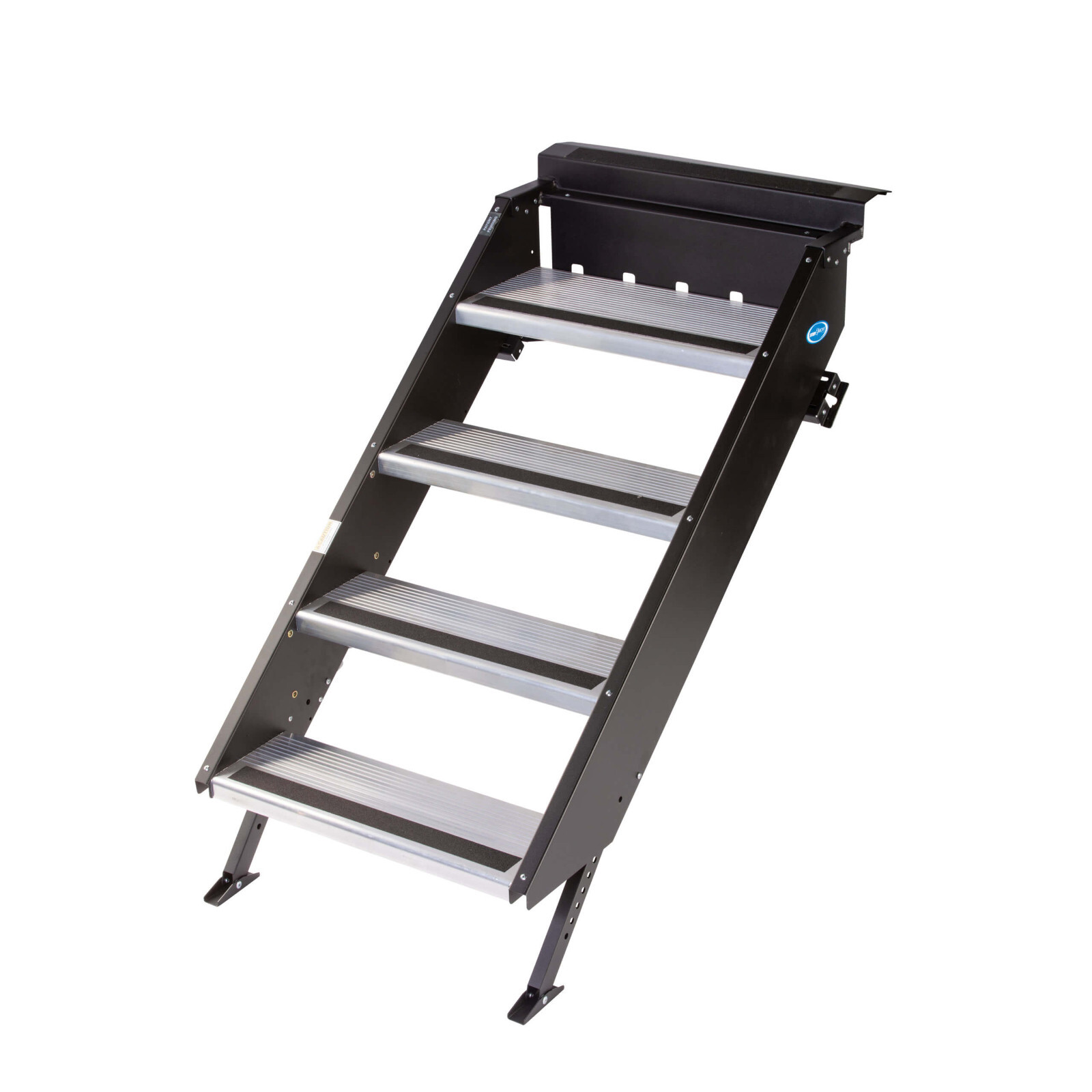 Morryde STP-212 StepAbove 4-Step RV Entry Step – 26″ To 28″ Door Width