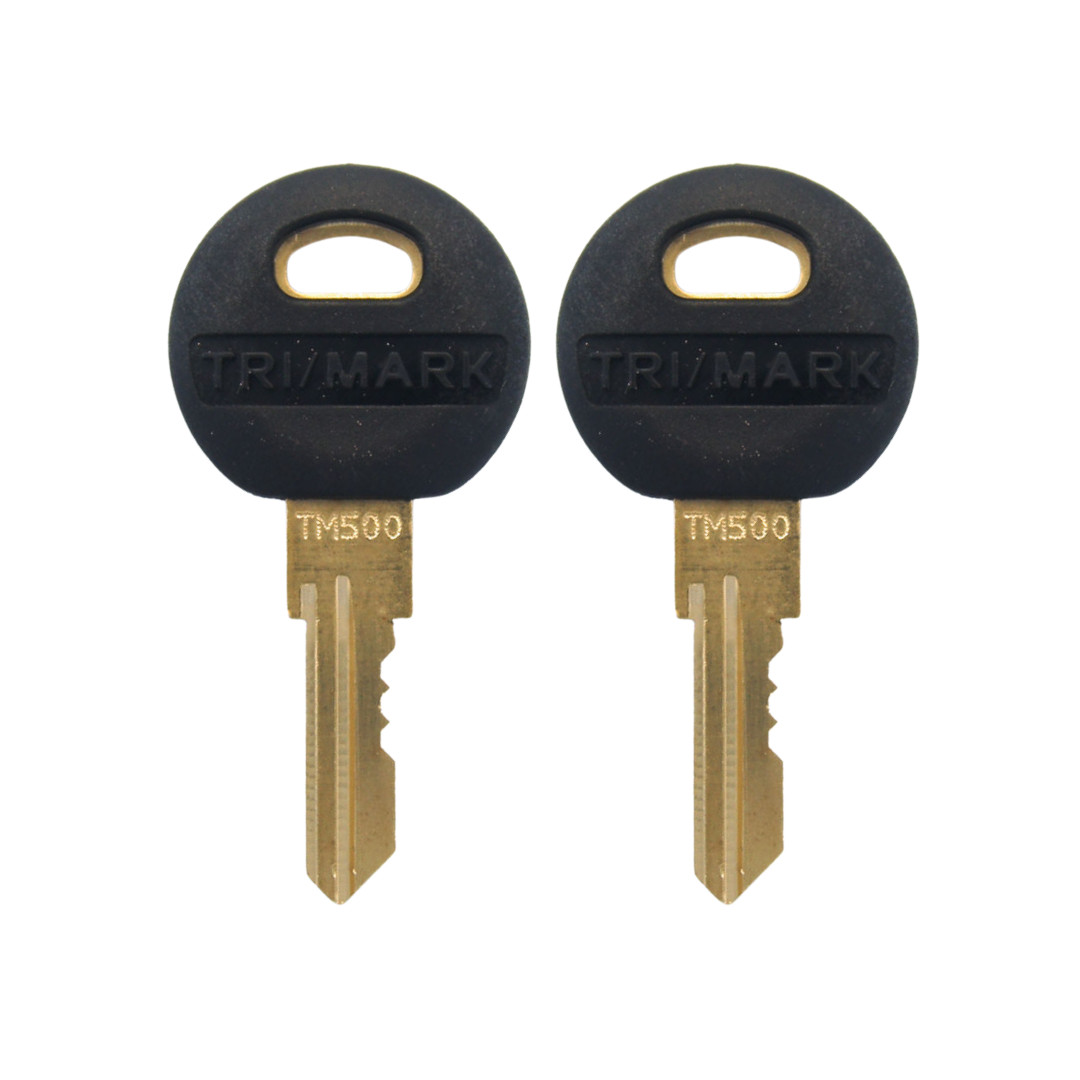 1 Pair (2 Keys) Trimark Keys 60-400 Compartment Key RV Lock Baggage Utility Door