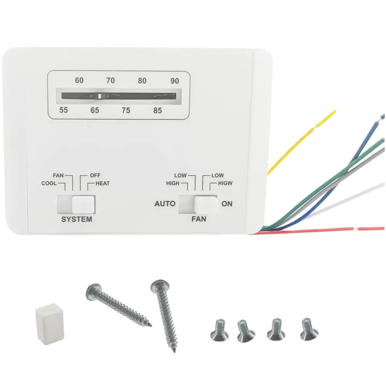 Durable Plastic Thermostat Accessories 7330G3351 For Coleman RV Air Conditioner