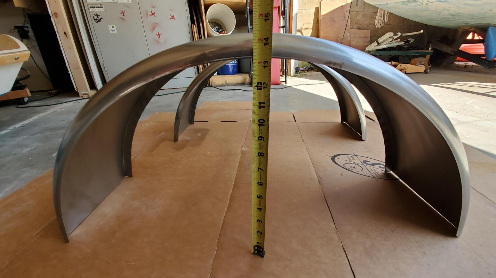 Replacement Round Single Axle Trailer Fenders for 14″-16″ Wheels Boat Trailer