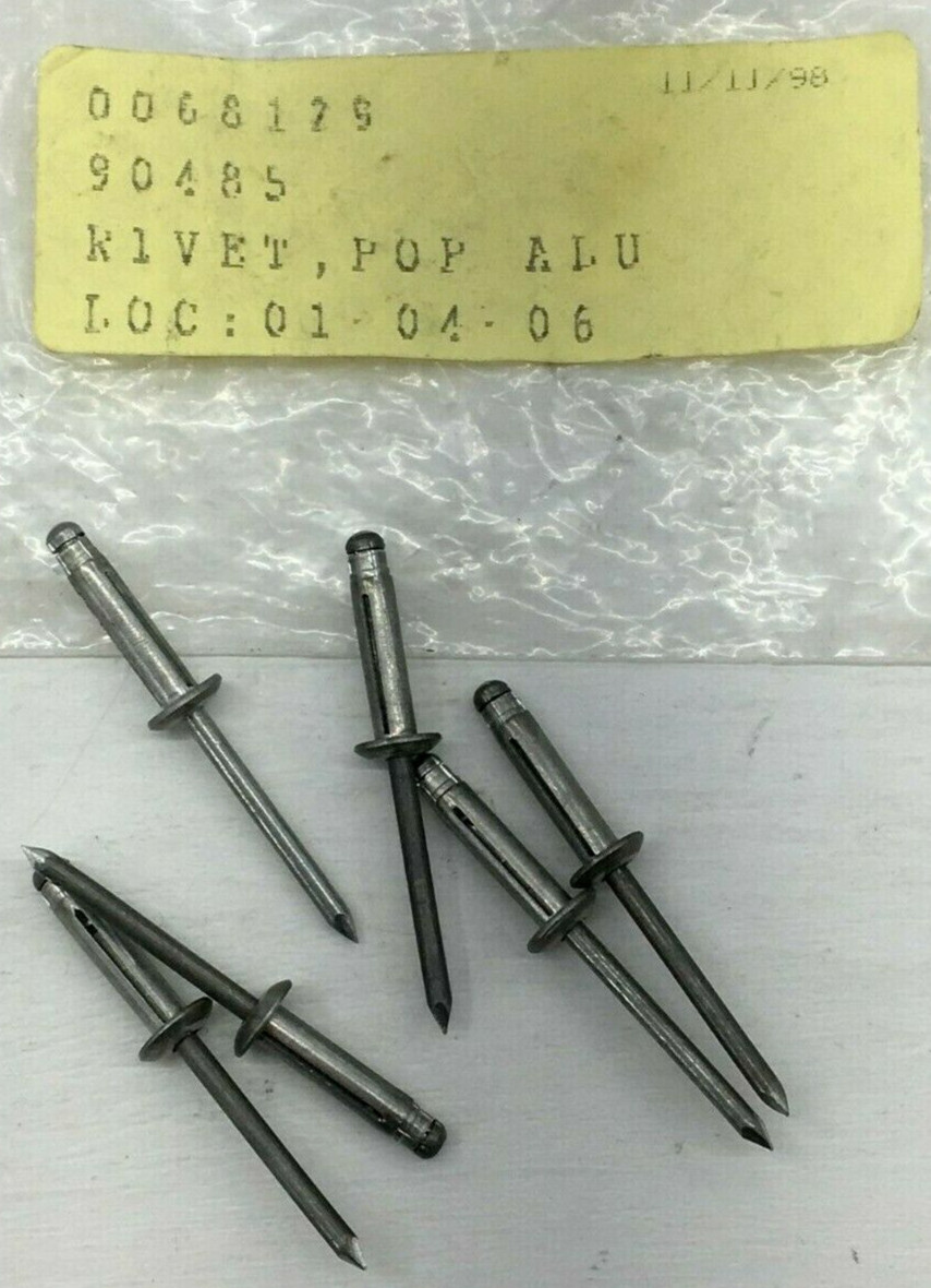6 Pack Jayco 0068129 Replacement Aluminum Pop Rivets 2-1/8″ In Length RV, Camper