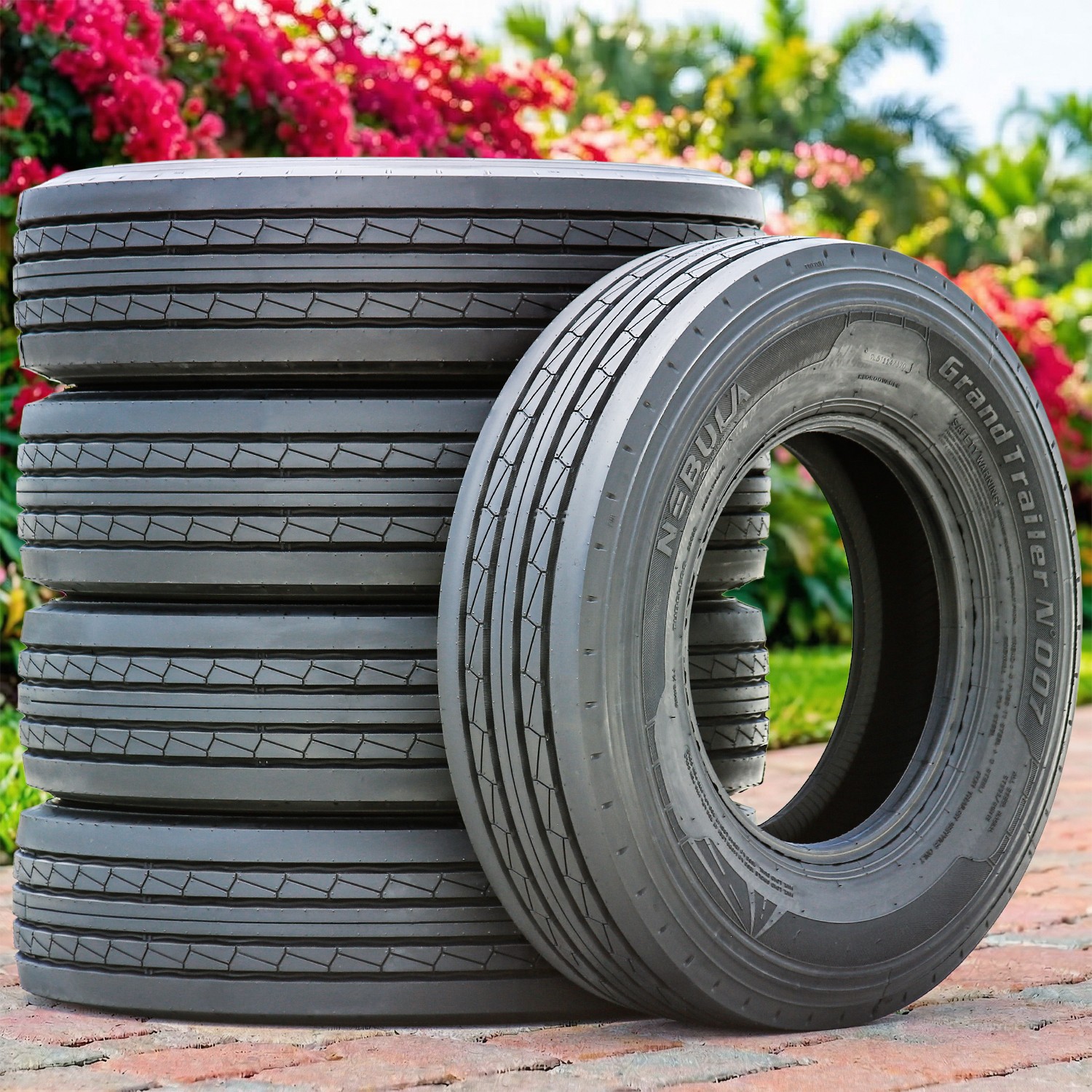 5 Tires Nebula Grand Trailer-N’ 007 All Steel ST 235/80R16 Load G 14 Ply Trailer