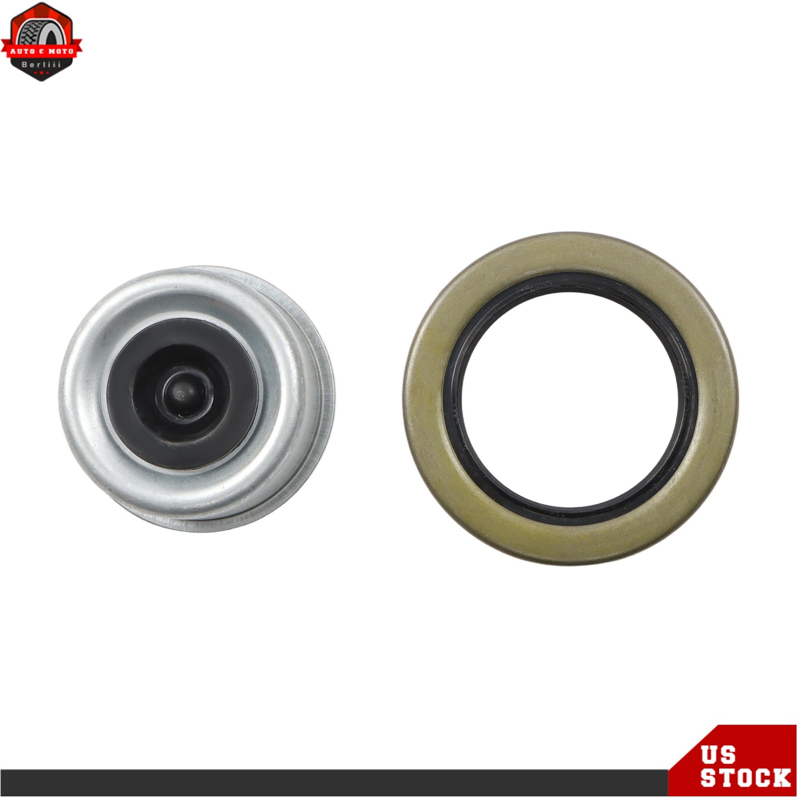12″ X 2″ Trailer Brake Hub Drum Kit Pair 6 Lug 5.5″ B.C. for 5200-6000 Lbs Axle