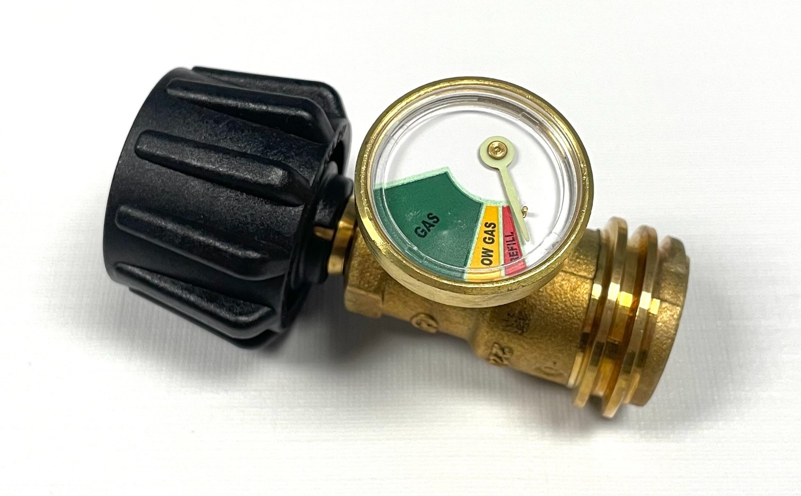 Flame King YSN212 Propane Tank Gas Level Indicator, Brass, Type 1 Connection DAS
