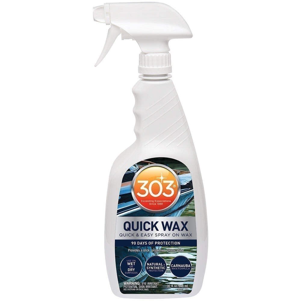 303 Marine Quick Wax w/Trigger Sprayer – 32oz