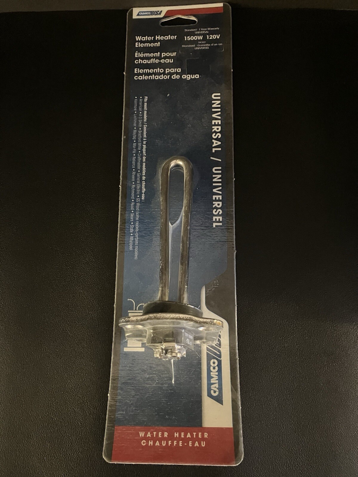 Camco 04363 1500W 120V Universal Element Hwd