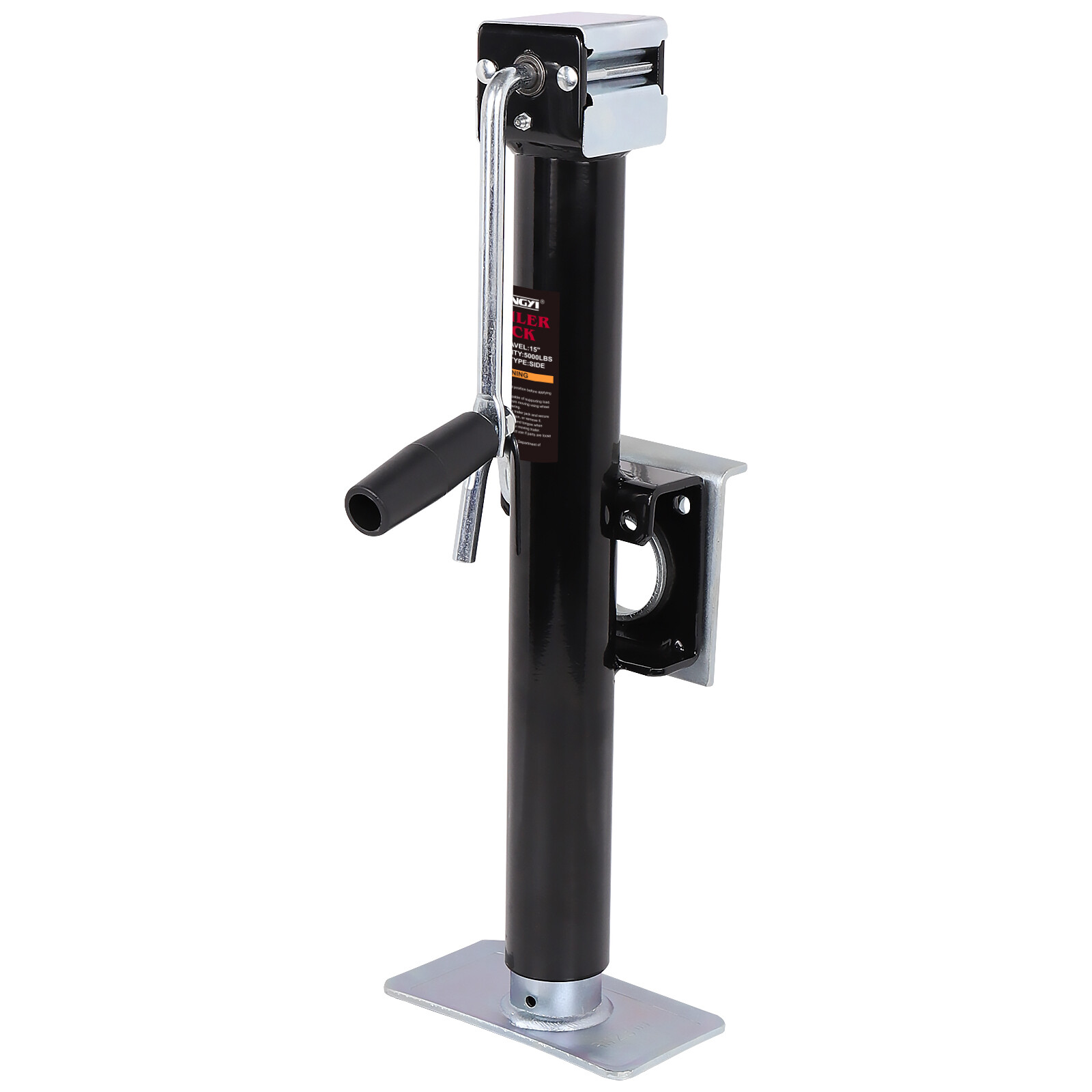 5000LBS Swivel Heavy Duty Trailer Jack Bolt Trailer Jack Tongue Jack W/Drop Leg