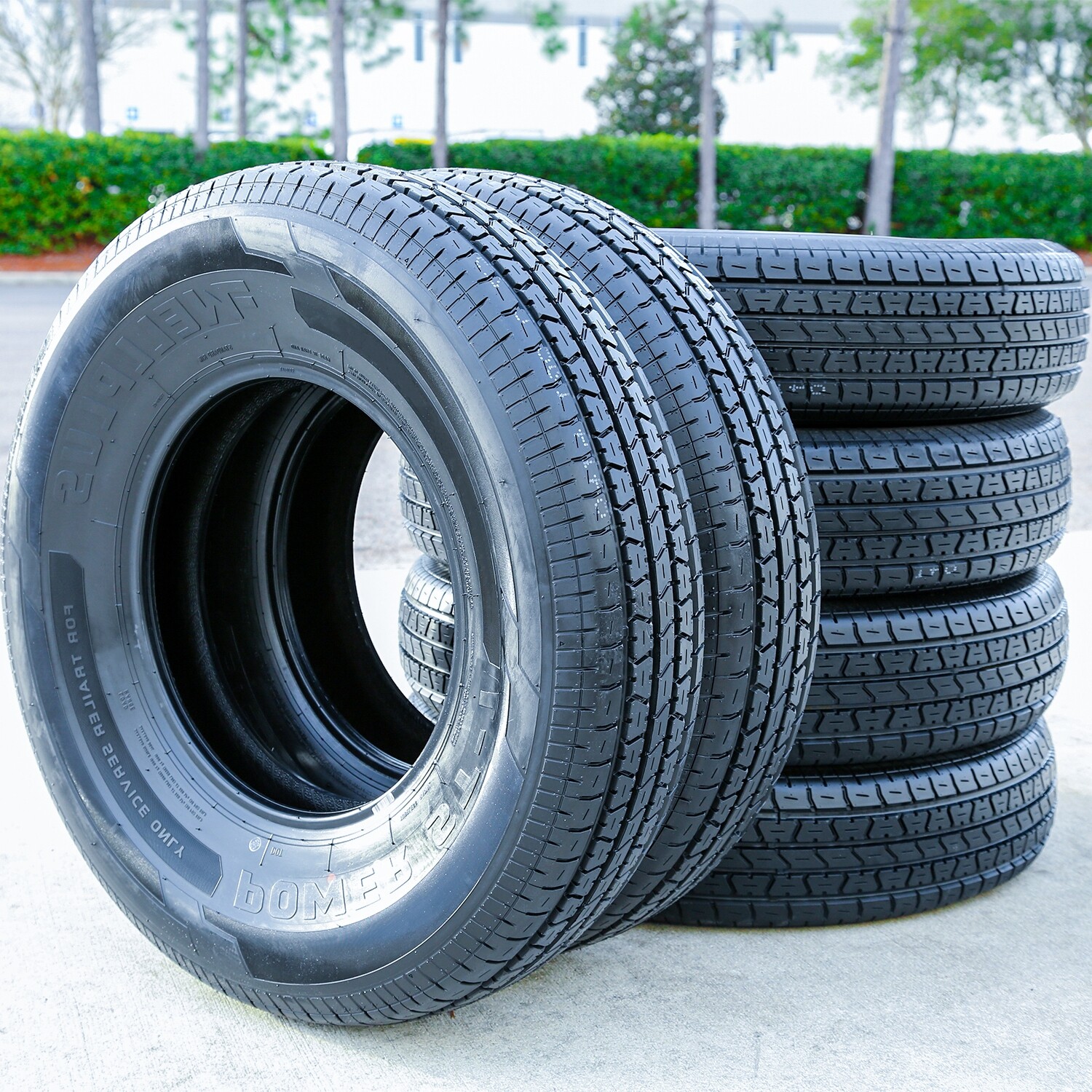 6 Tires ST 235/85R16 WellPlus Power ST-1 Semi-Steel Trailer Load E 10 Ply