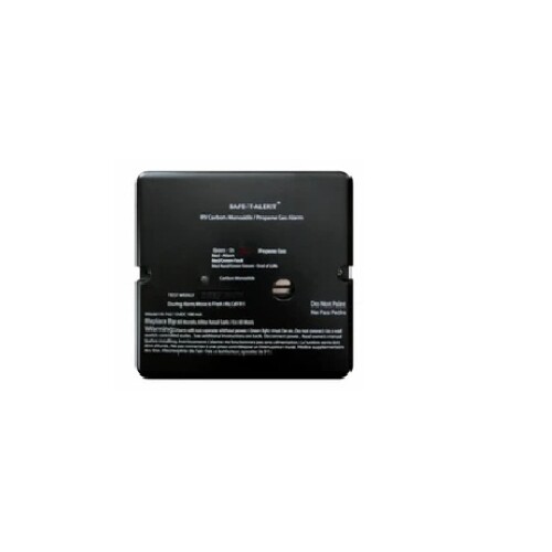 MTI Industries 45-742-BL Dual LP/CO Alarm – Flush Mount – Black