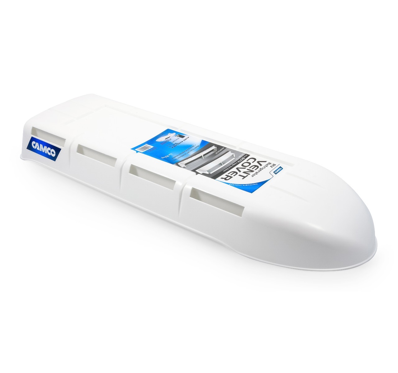 Camco RV Polypropylene Plastic Refrigerator Vent Cover White 42160