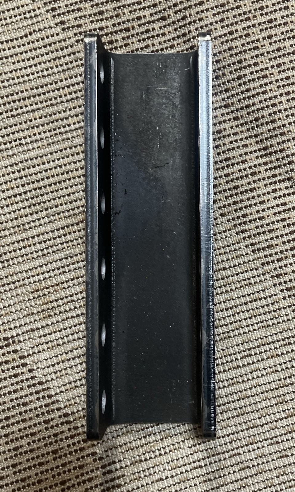 Heavy Duty 6-Hole Adjustable Channel Bracket – Weld On – 12″ Tall – 21,000 lbs