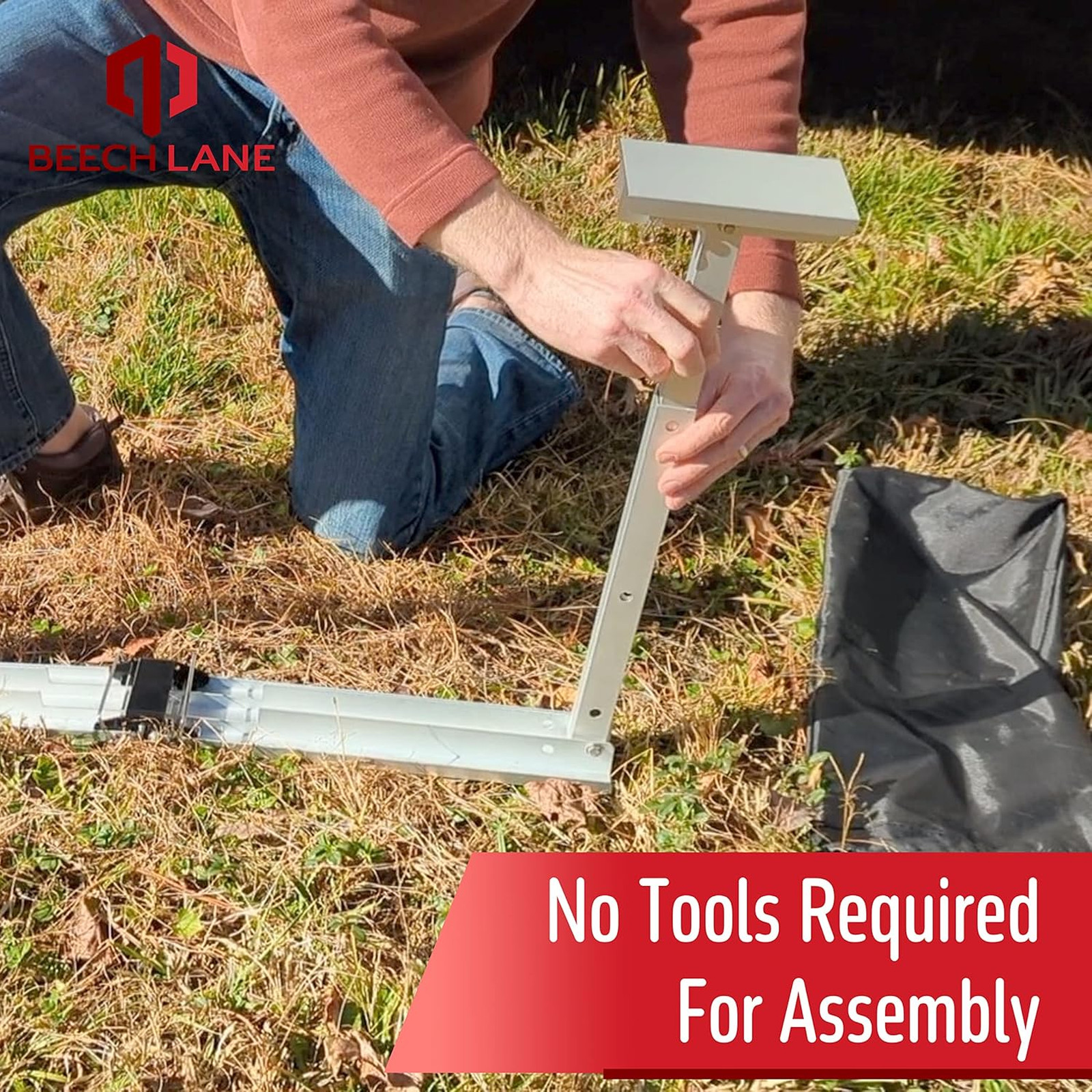 RV Stabilizer, Aluminum Adjustable Height 12 to 26.5 Inches Compact Folding for