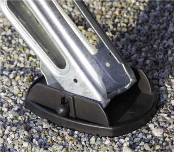 Durable Anti Sink Plates Pro for Caravan Legs – One Size Fits All, Easy Install