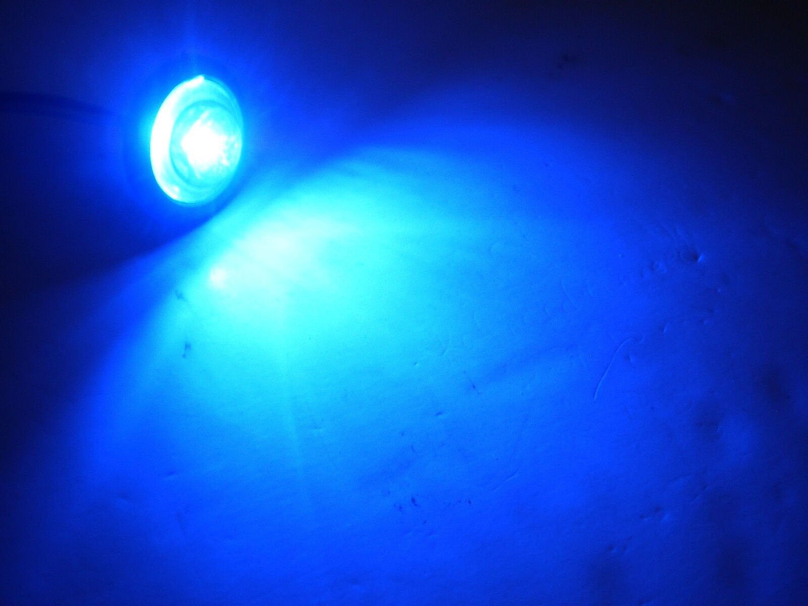 1″ Round Blue Clear Innovative Shorties Marker Clearance Hot Bullet Trailer