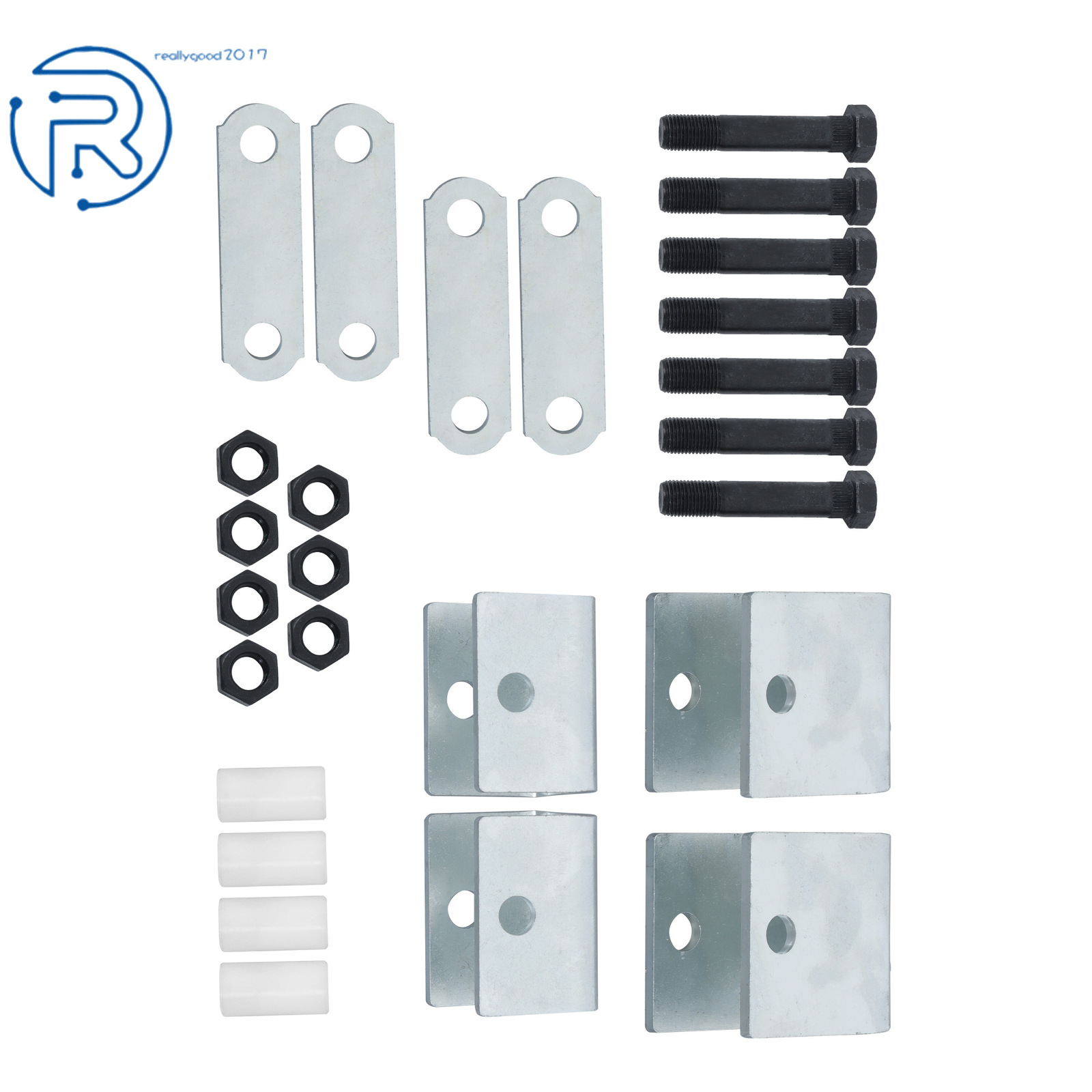 Weld On Utility Trailer Leaf Spring Hanger Kit For Double Eye Spring Single Axle