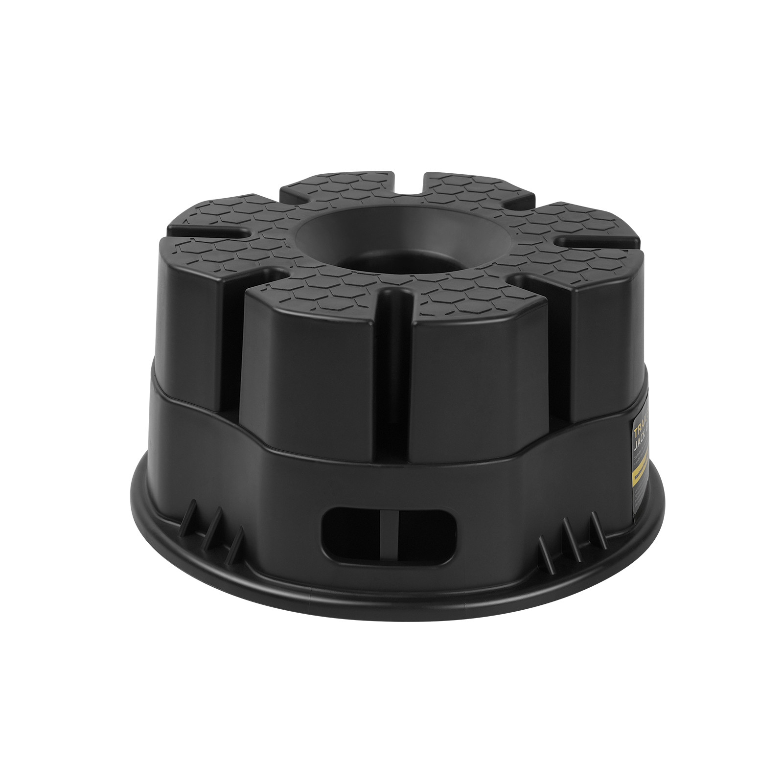 16000lb 4 Trailer Jack Blocks Heavy-Duty RV Stabilizer Leveling Block/Jack Stand