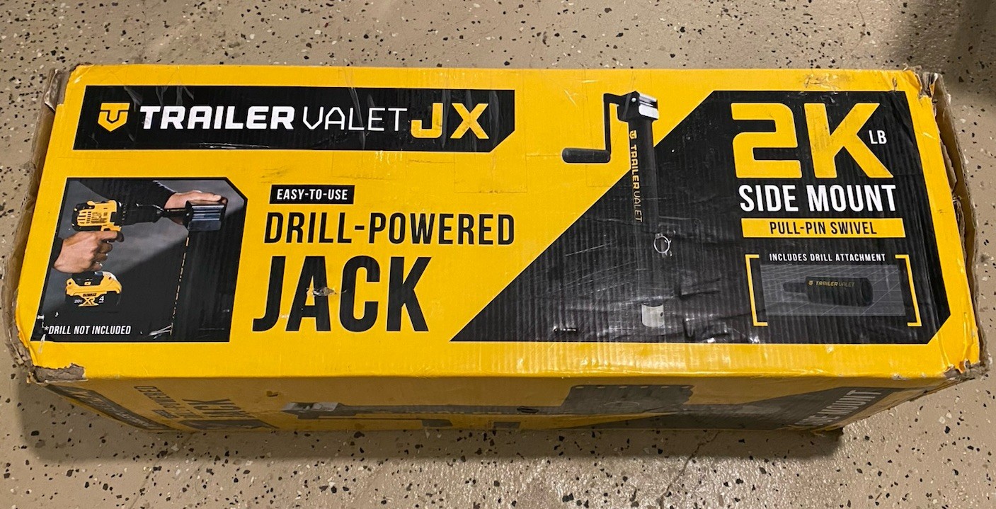Trailer Valet JX – Pull Pin Swivel Side Mount Trailer Jack TVJX2-S