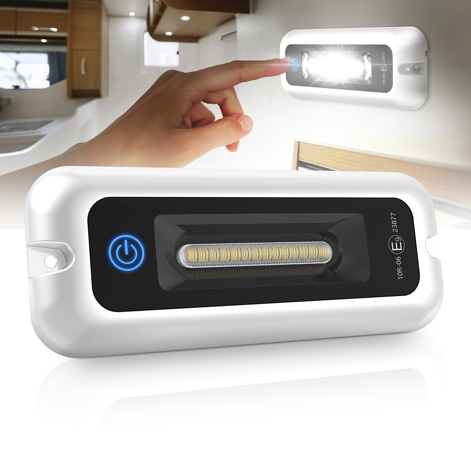 6Inch RV LED Lights for Awning,Super bright LED Light,IP68 Waterproof for Camper