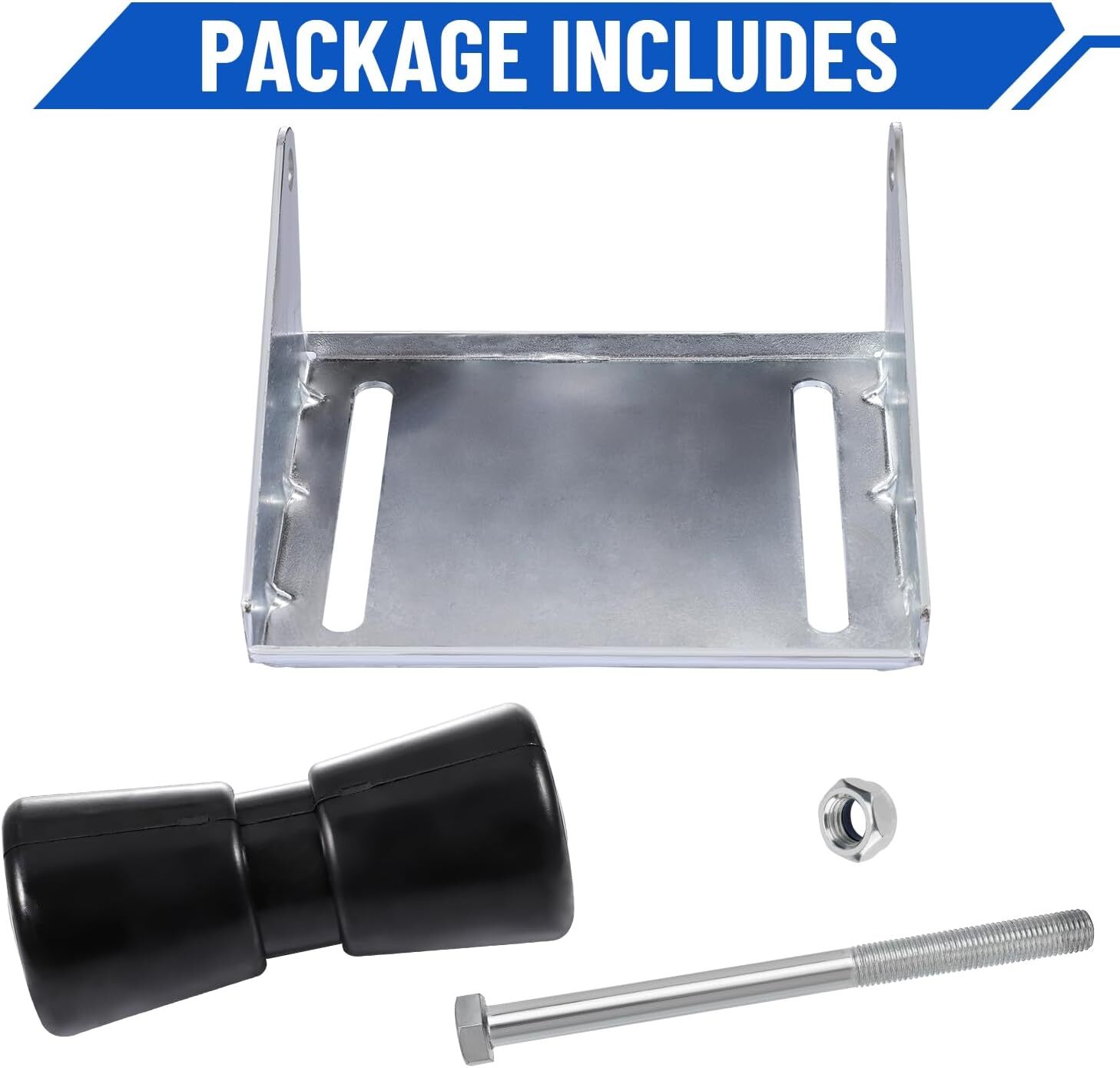 Marine Boat Trailer Rollers w/ Brackets 8 / 10 / 12 inch Keel Roller Assembly