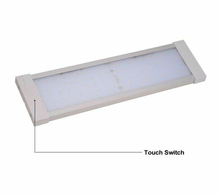 LED 12V 24V Ceiling Panel Light Switched Warm White Lamp Caravan Motorhome Boat