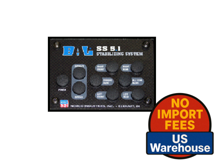 BAL 20300427 RV Stabilizing System User Panel SS 5.1 Leveling Controller
