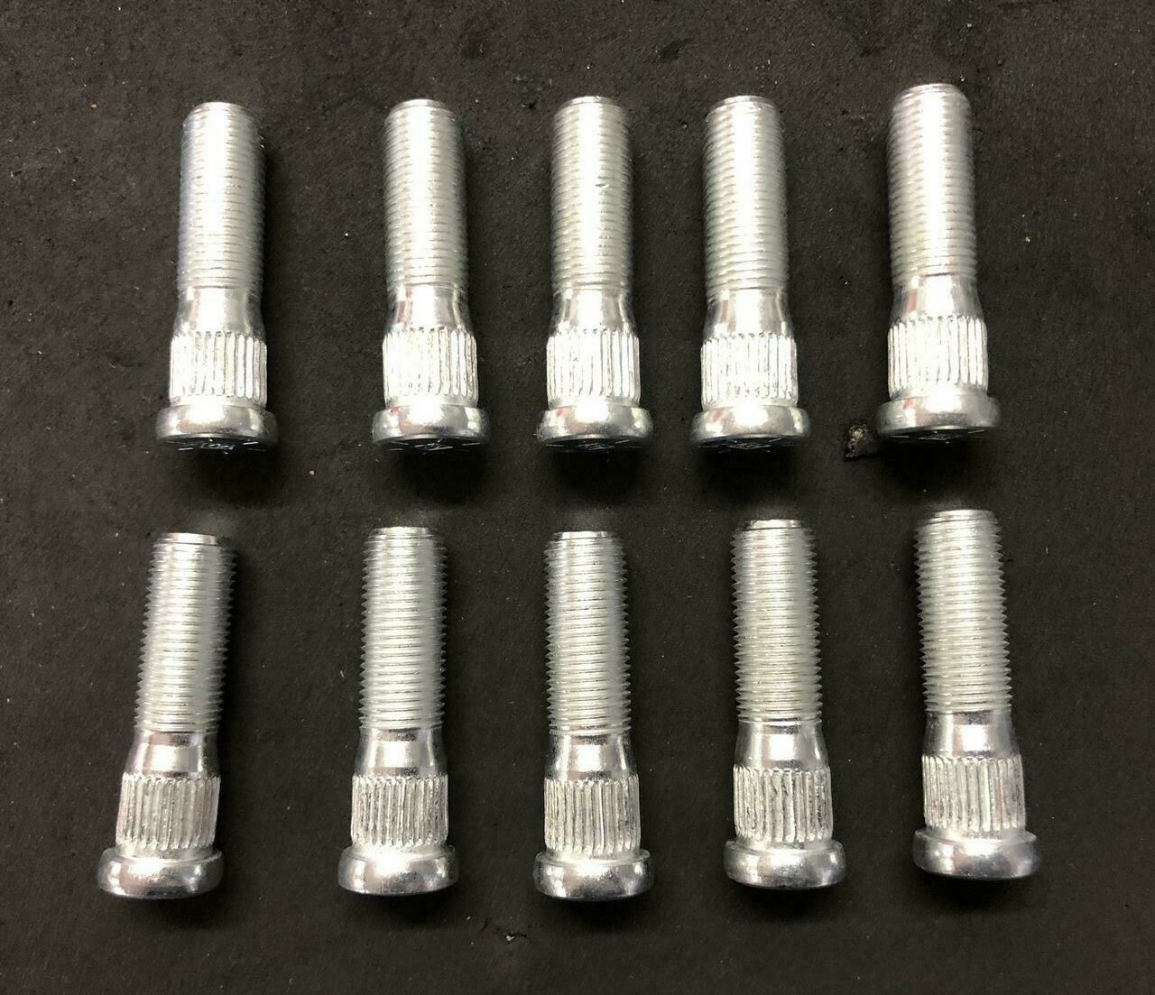 10) 1/2″ x 2″ Long Trailer Wheel Studs Boat RV Replacment Repair 3.5k-7k Hubs