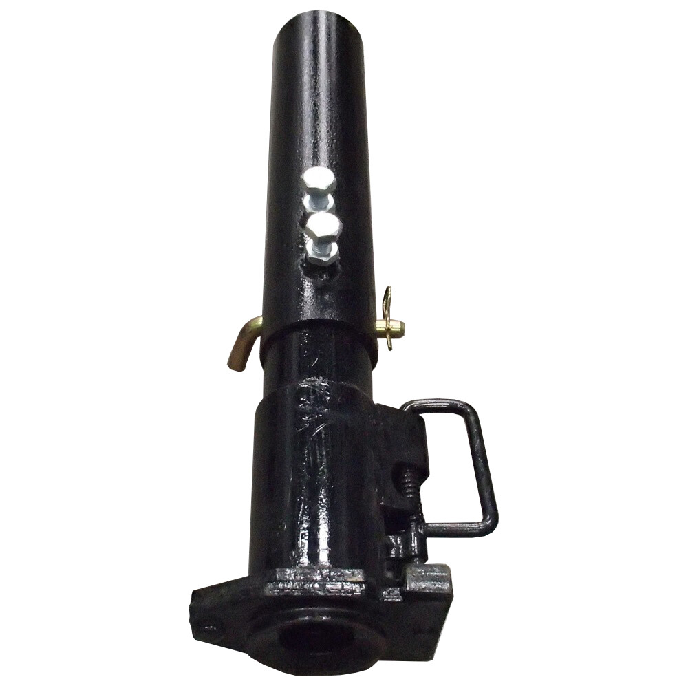 Round Tube Gooseneck Coupler w/ 2 Set Screws & Pins – 2-5/16″, 25K